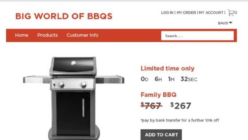 Scamwatch has shared some red flags to look out for when shopping online. One of them is to be wary of heavily discounted products.