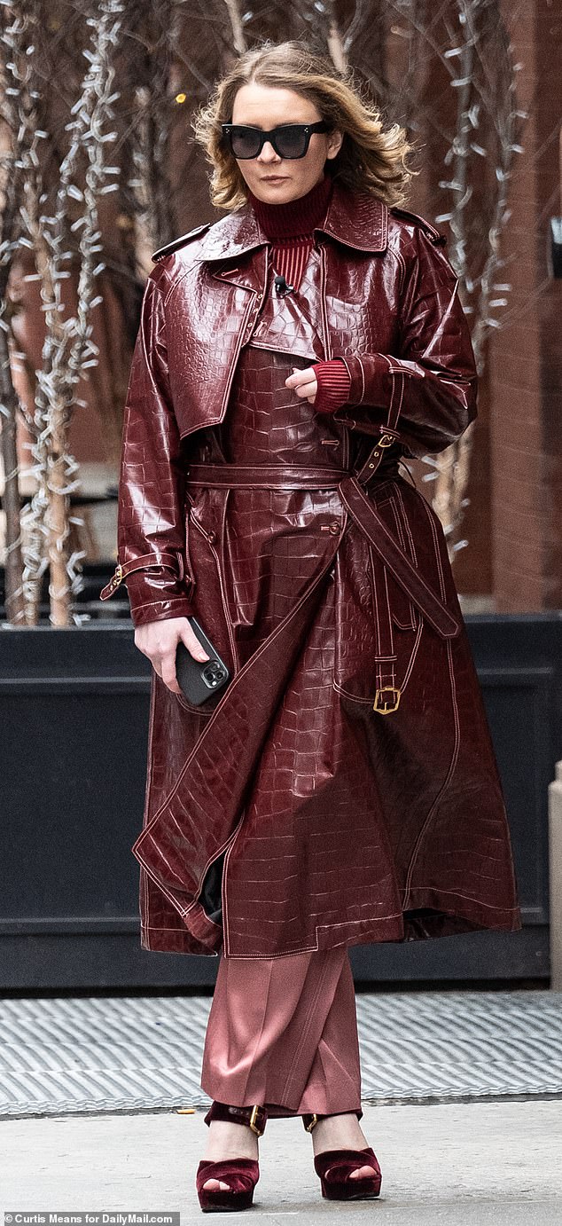 Sorokin, pictured in March last year after being released from jail but before she was picked up by ICE, is now receiving 'poor person's relief' after she reportedly used the Netflix money to pay off her debts