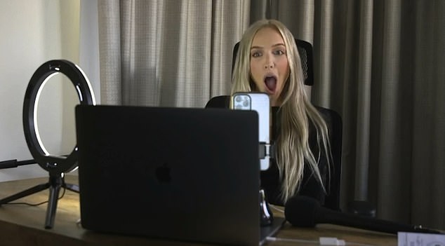 During an interview with Alexandra Cooper (pictured), host of the sex and relationship advice podcast Call Her Daddy, released Wednesday, Sorokin also said she has been flooded with marriage proposals, finds murderers 'normal' and hates being controlled by money