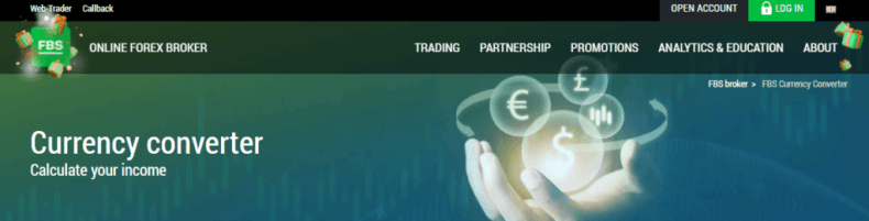 Currency Converter by FBS